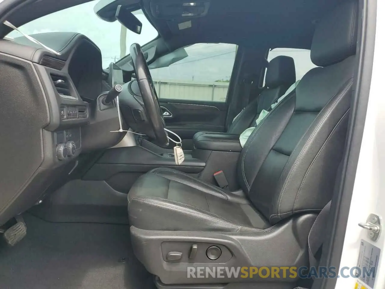 7 fotografías del automóvil dañado 1GNSCCKD2MR201909 CHEVROLET SUBURBAN 2021