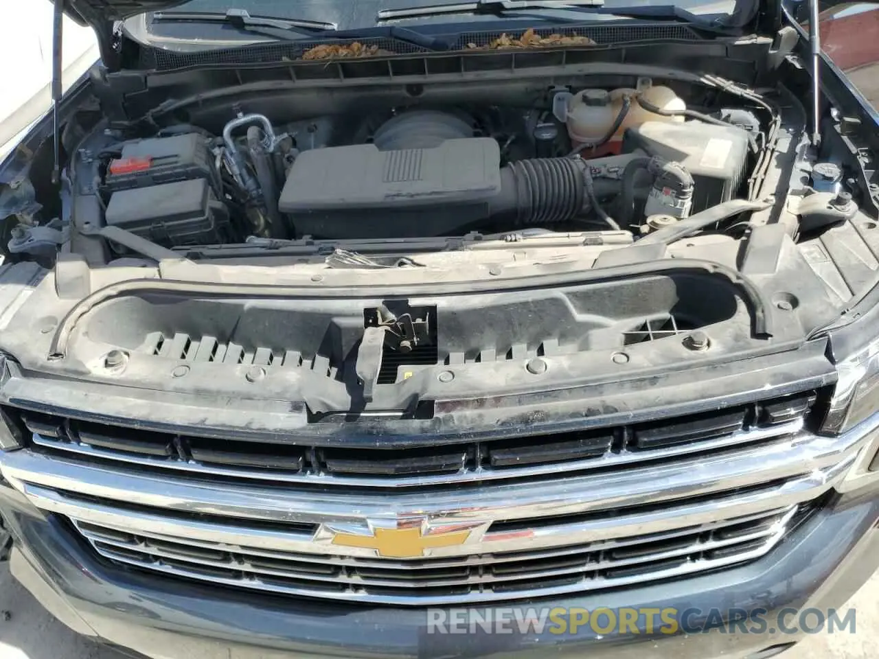12 fotografías del automóvil dañado 1GNSCCKD2MR469892 CHEVROLET SUBURBAN 2021