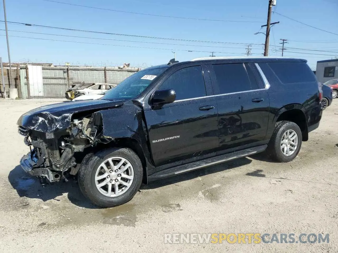 1 fotografías del automóvil dañado 1GNSCCKD5MR333272 CHEVROLET SUBURBAN 2021