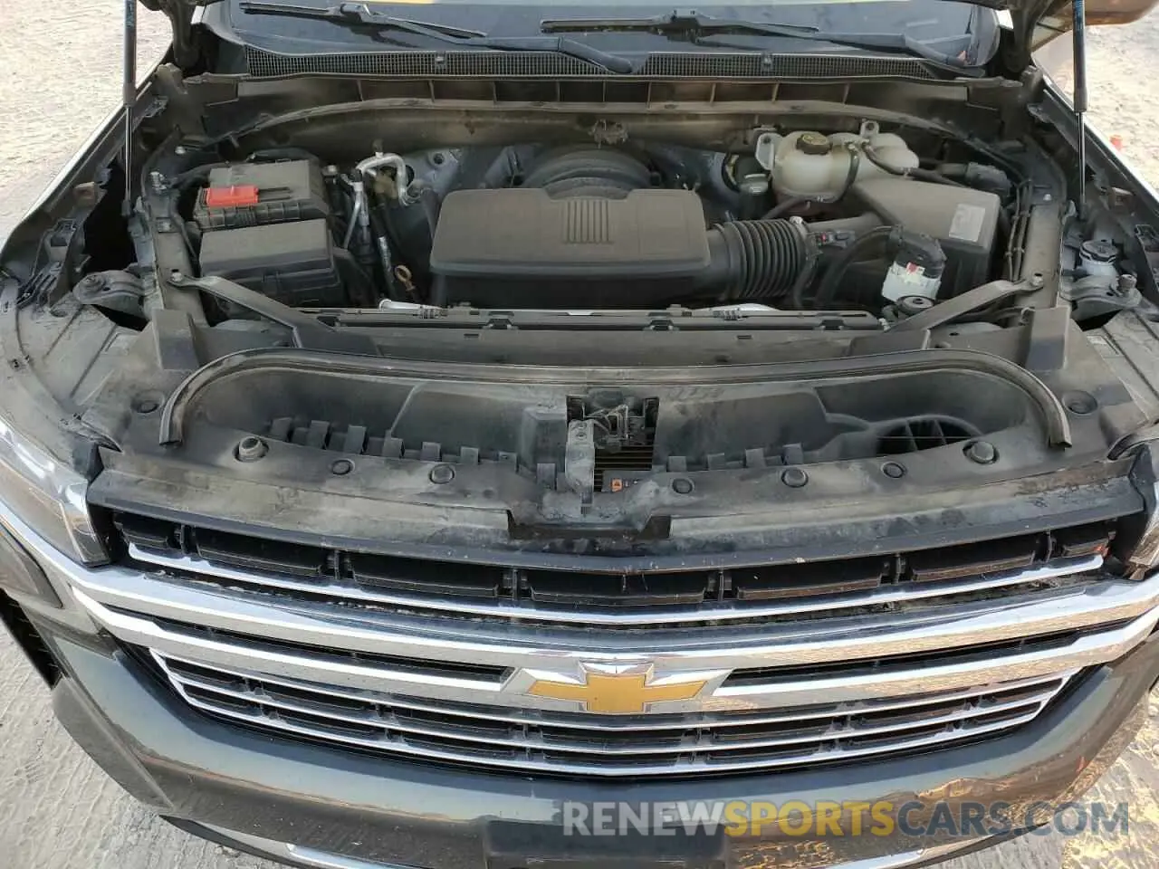 12 fotografías del automóvil dañado 1GNSCCKD6MR175685 CHEVROLET SUBURBAN 2021