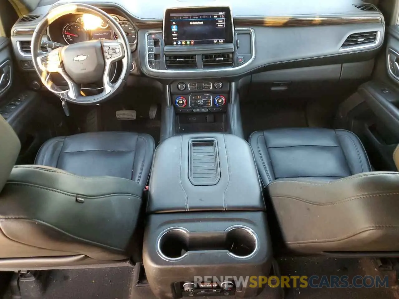 8 fotografías del automóvil dañado 1GNSCCKD6MR175685 CHEVROLET SUBURBAN 2021