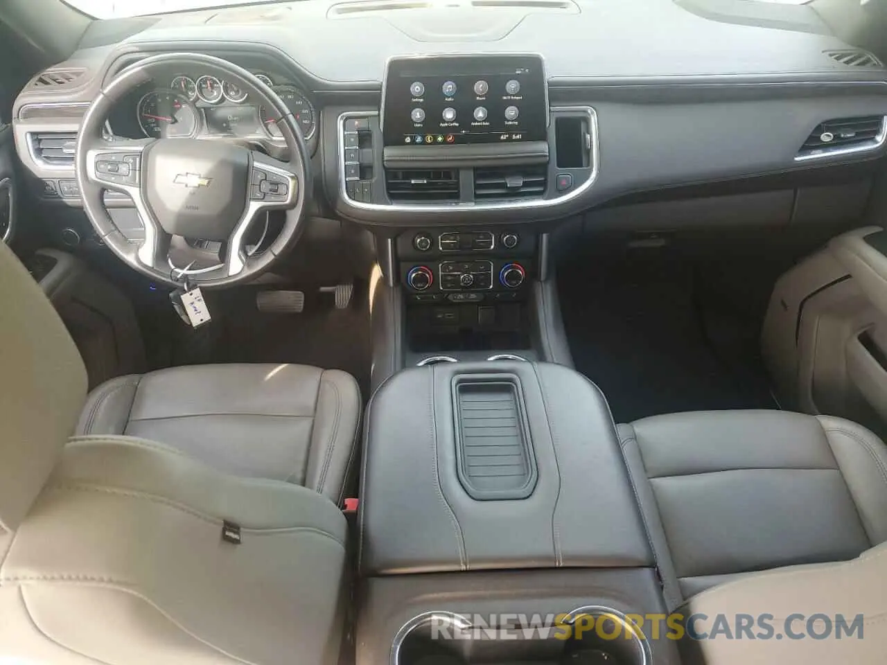 8 fotografías del automóvil dañado 1GNSCCKD6MR209589 CHEVROLET SUBURBAN 2021