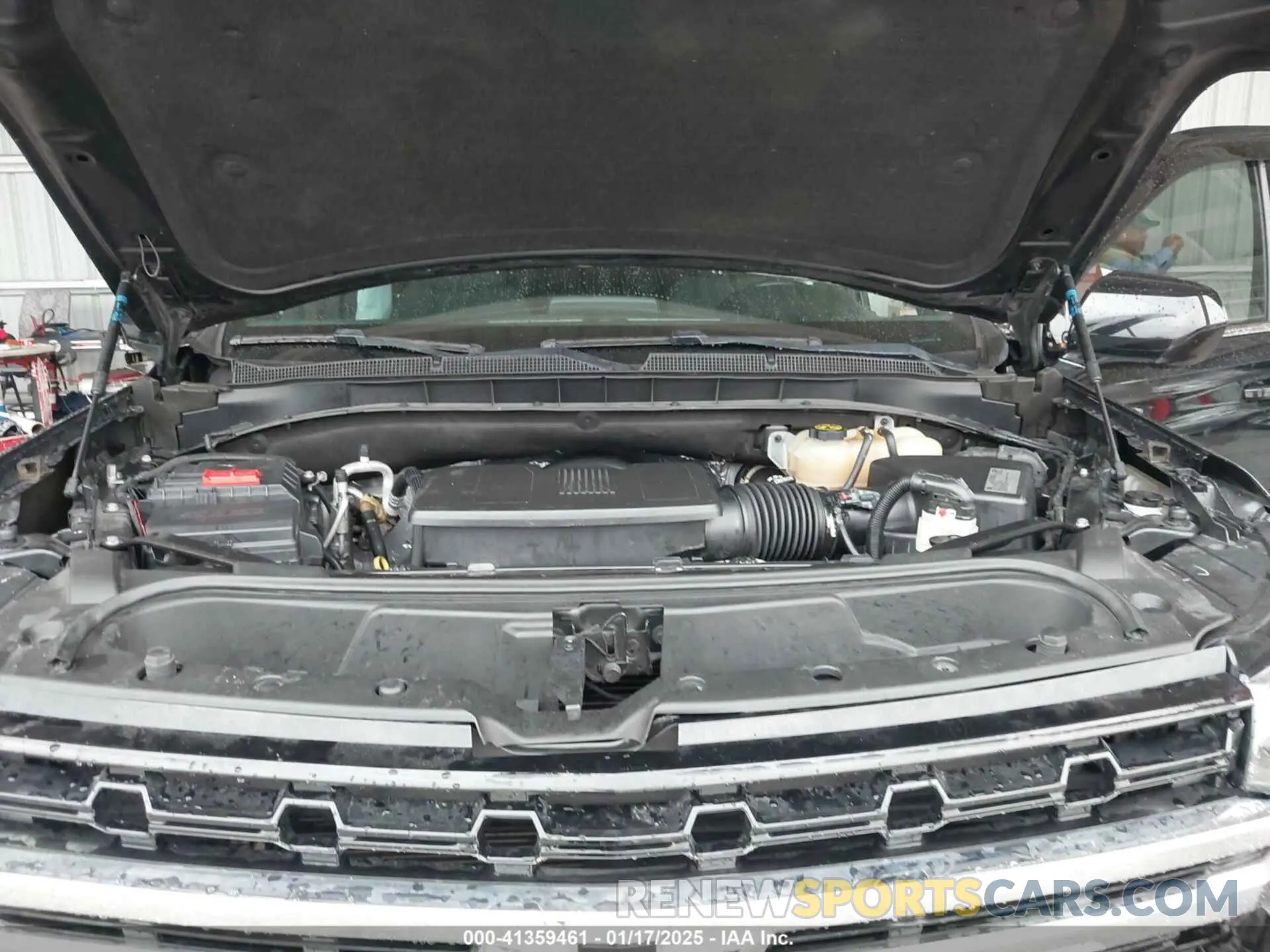 10 fotografías del automóvil dañado 1GNSCEKD8MR414536 CHEVROLET SUBURBAN 2021