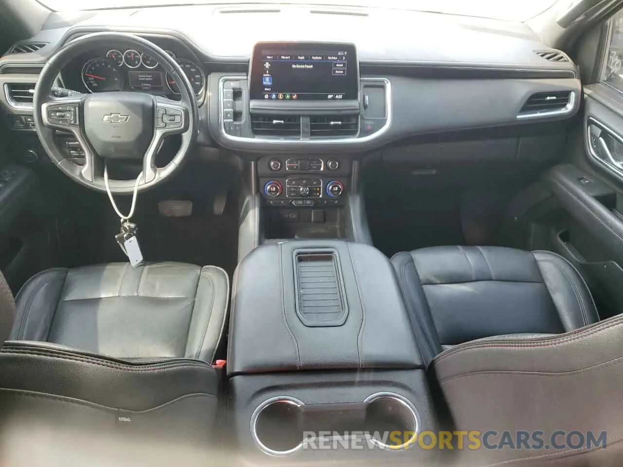 8 fotografías del automóvil dañado 1GNSCEKDXMR353609 CHEVROLET SUBURBAN 2021