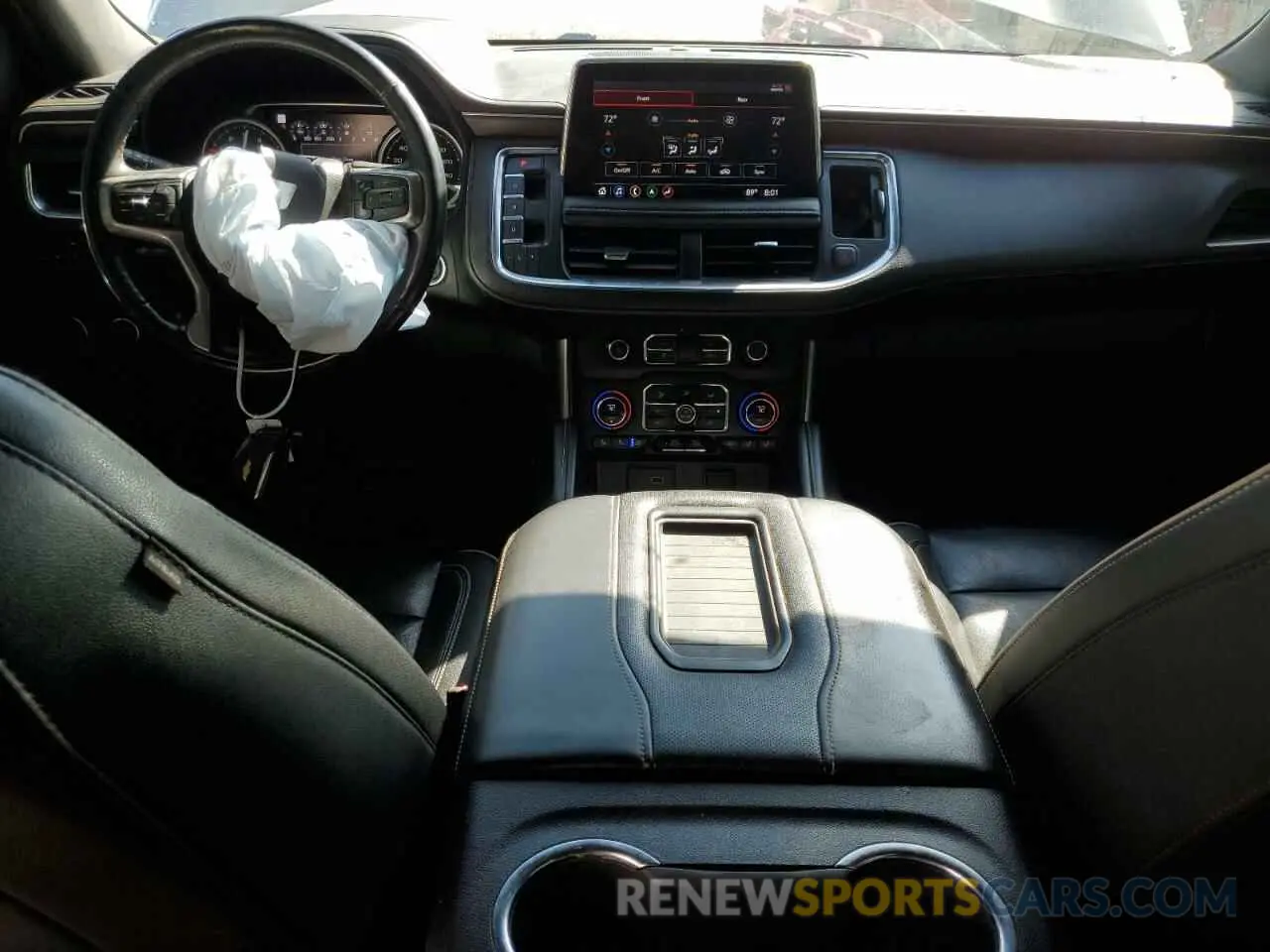8 fotografías del automóvil dañado 1GNSCFKD6MR312402 CHEVROLET SUBURBAN 2021