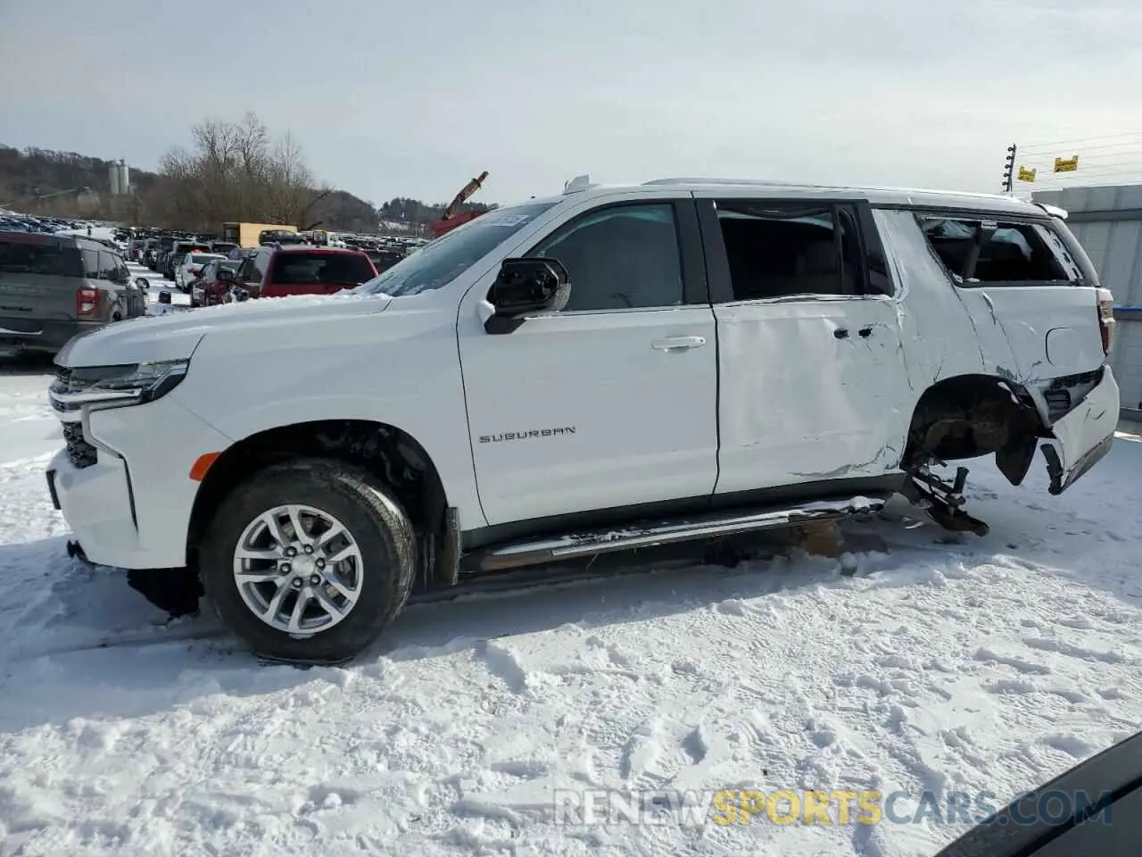 1 fotografías del automóvil dañado 1GNSKBED6MR317414 CHEVROLET SUBURBAN 2021