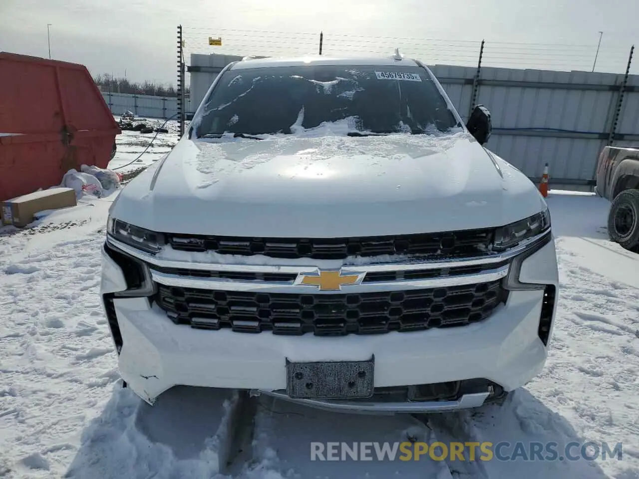 5 fotografías del automóvil dañado 1GNSKBED6MR317414 CHEVROLET SUBURBAN 2021