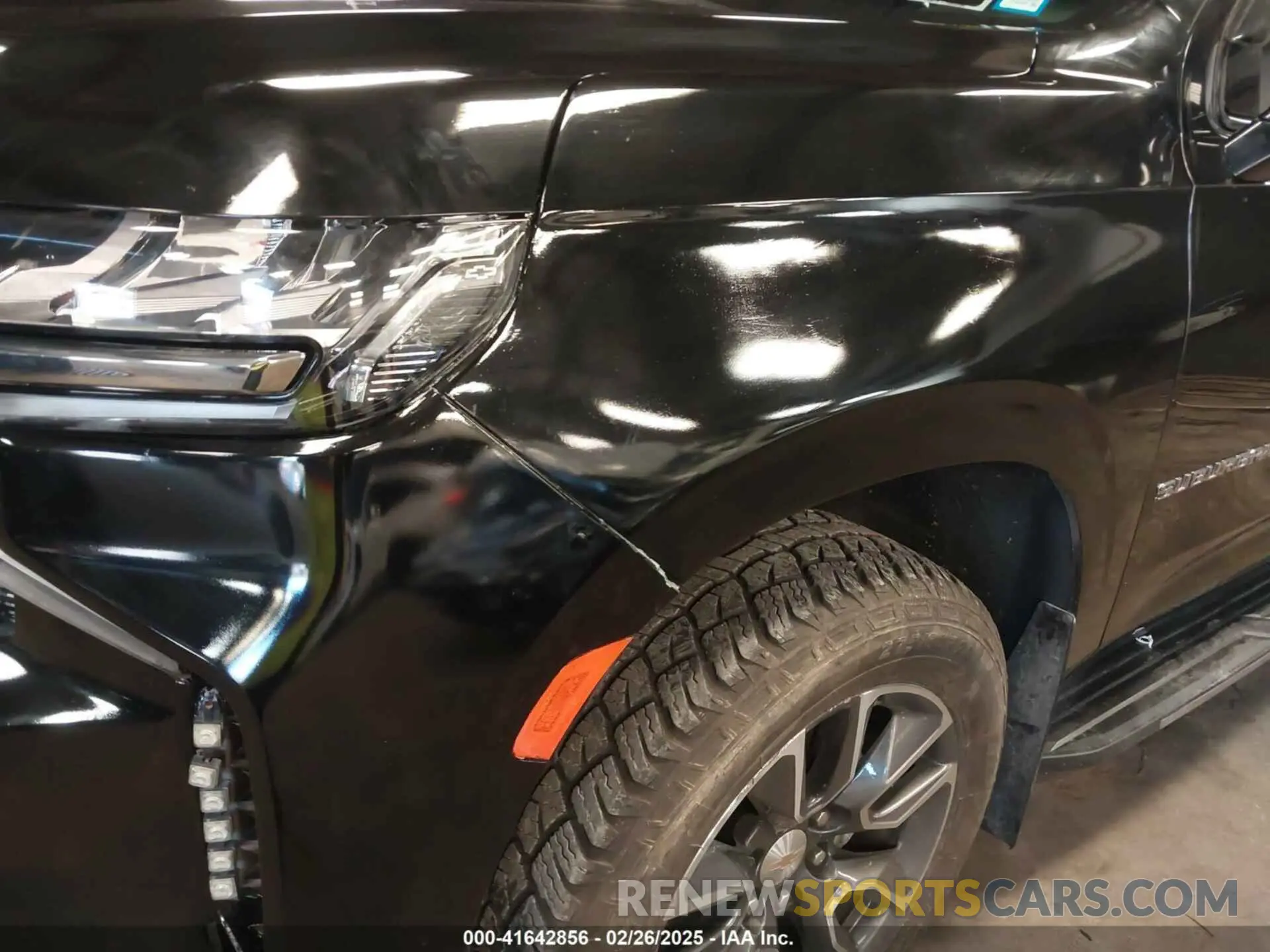 6 fotografías del automóvil dañado 1GNSKBKD5MR245965 CHEVROLET SUBURBAN 2021