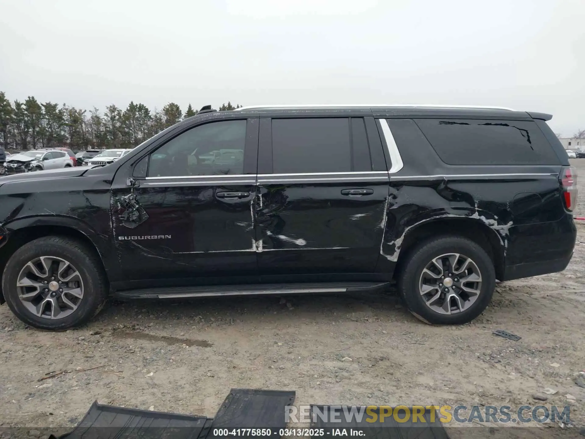 14 fotografías del automóvil dañado 1GNSKCKD5MR391000 CHEVROLET SUBURBAN 2021