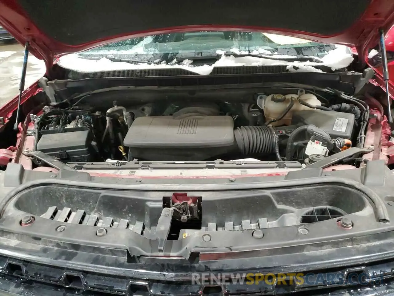 12 fotografías del automóvil dañado 1GNSKDKD4MR208675 CHEVROLET SUBURBAN 2021