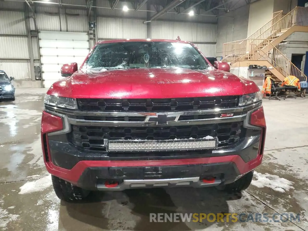 5 fotografías del automóvil dañado 1GNSKDKD4MR208675 CHEVROLET SUBURBAN 2021