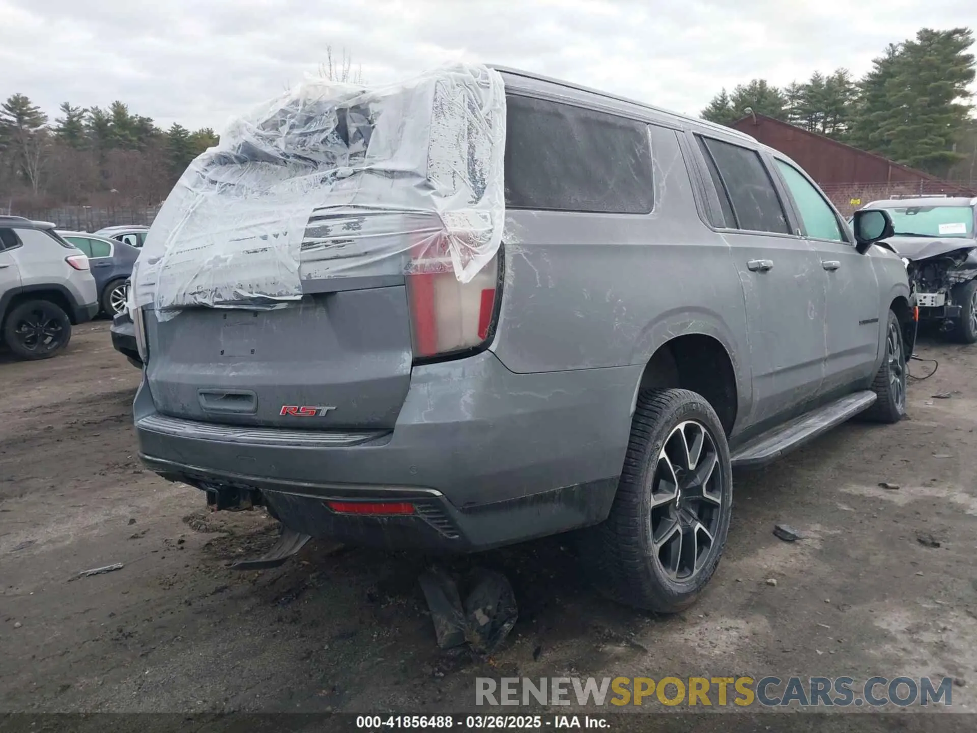 4 fotografías del automóvil dañado 1GNSKEKD3MR176629 CHEVROLET SUBURBAN 2021