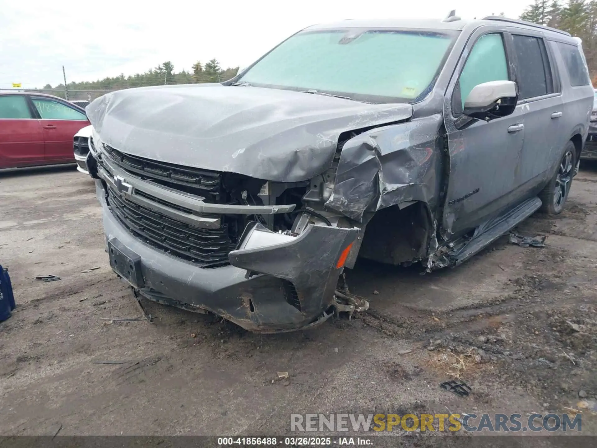 6 fotografías del automóvil dañado 1GNSKEKD3MR176629 CHEVROLET SUBURBAN 2021