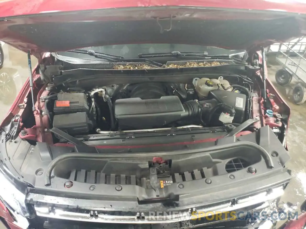 12 fotografías del automóvil dañado 1GNSKFKD2MR288263 CHEVROLET SUBURBAN 2021
