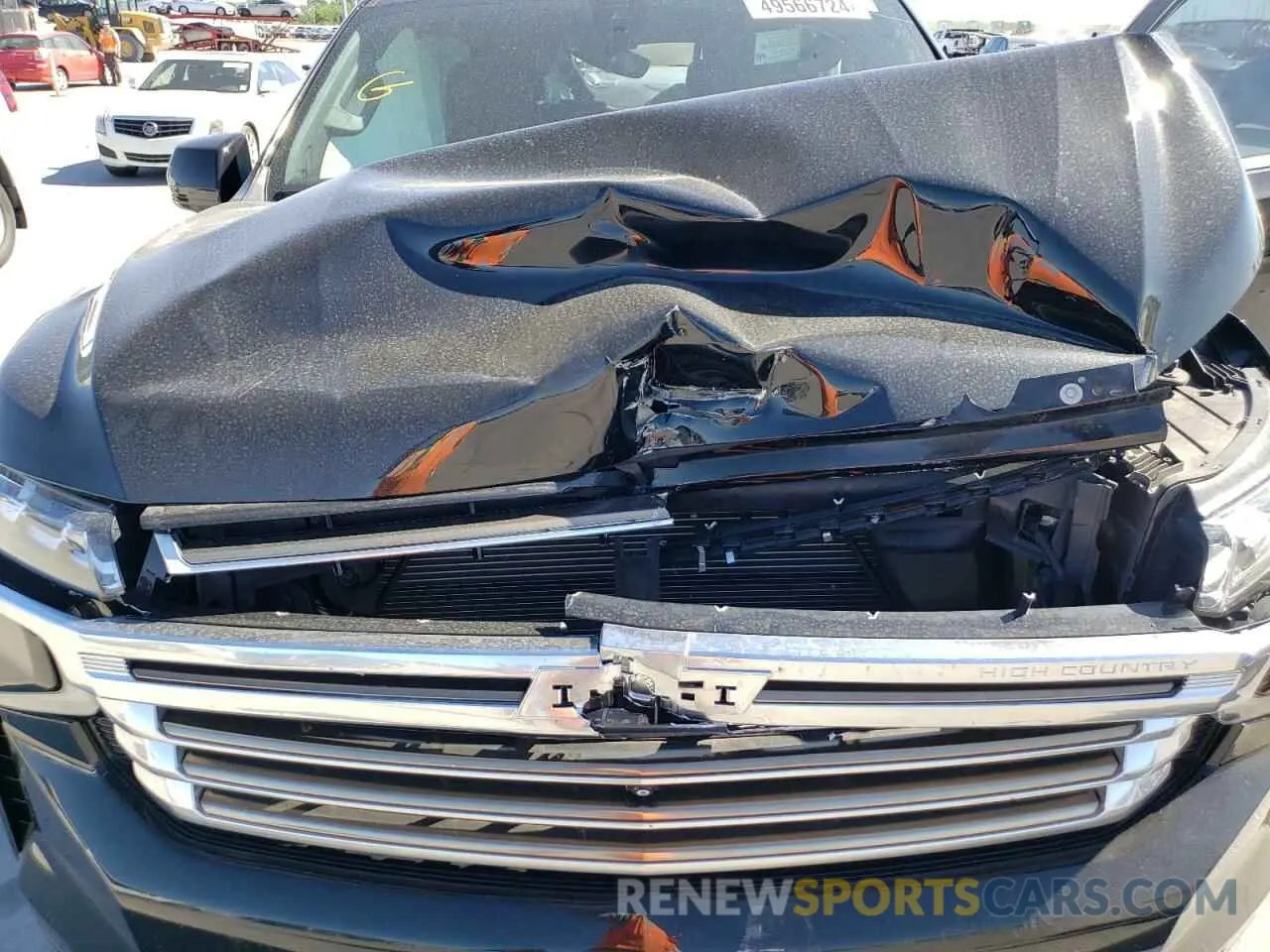 12 fotografías del automóvil dañado 1GNSKGKL3MR208644 CHEVROLET SUBURBAN 2021