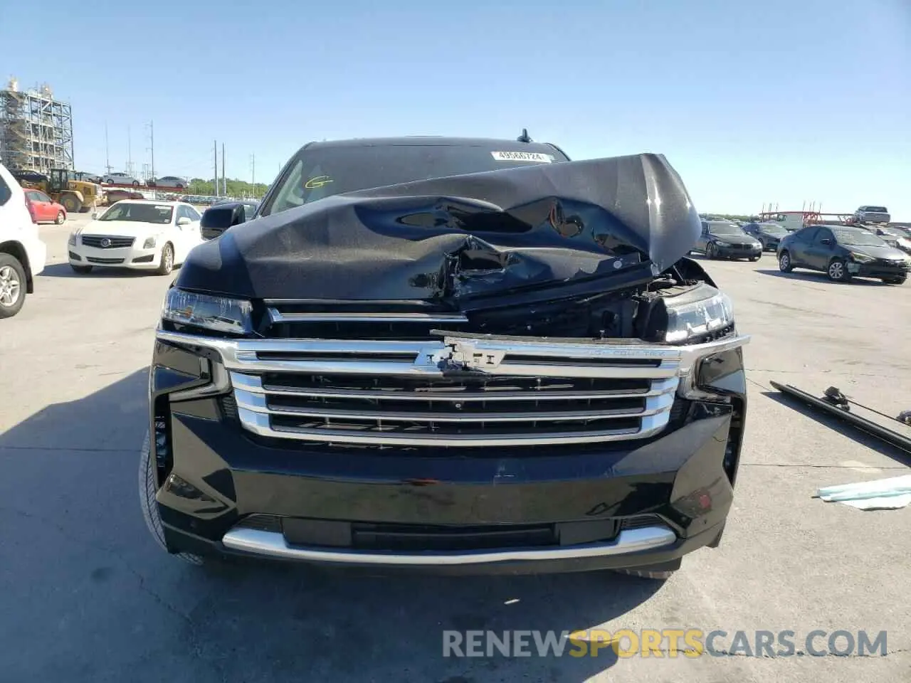 5 fotografías del automóvil dañado 1GNSKGKL3MR208644 CHEVROLET SUBURBAN 2021