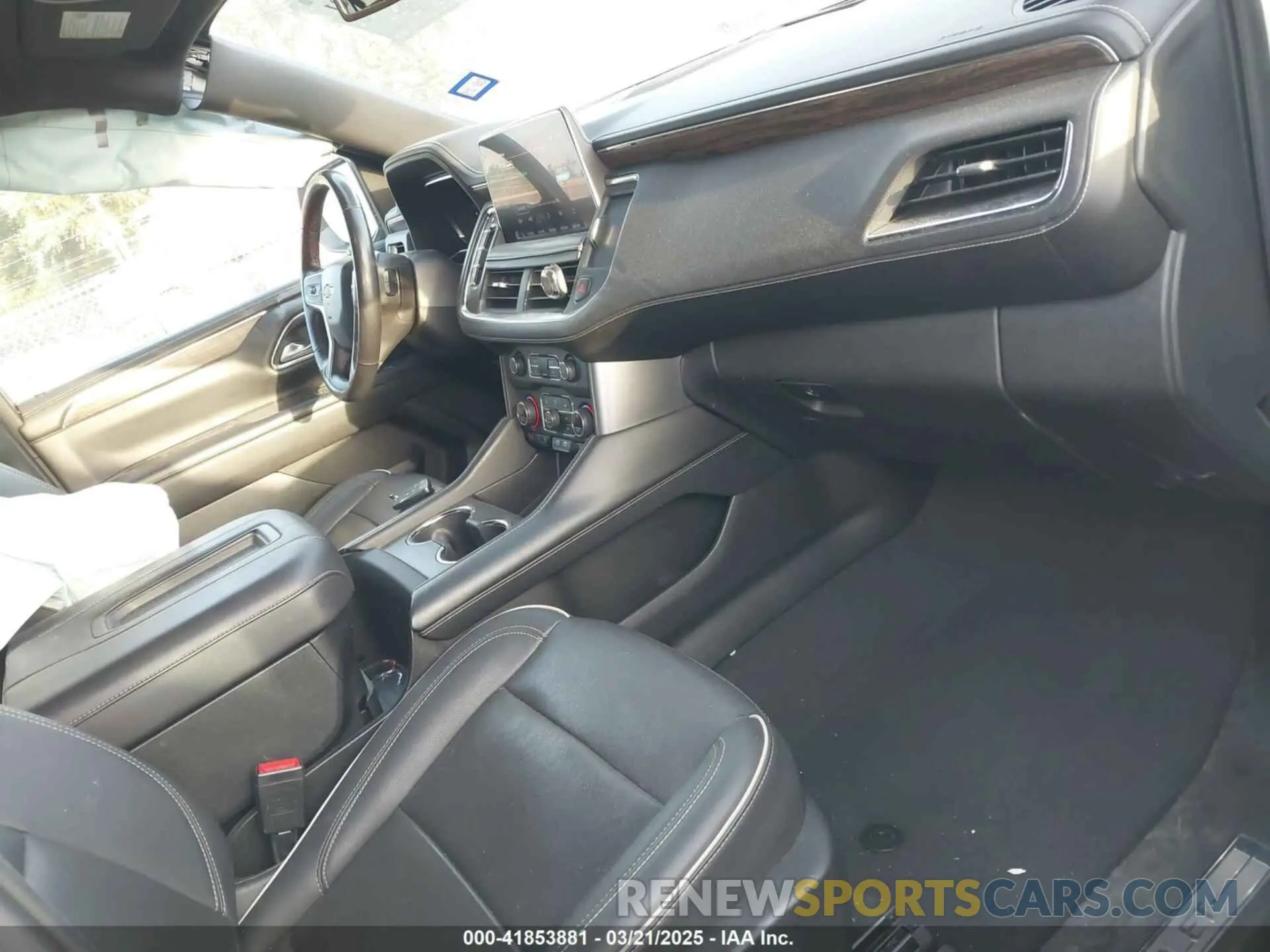 5 fotografías del automóvil dañado 1GNSCFKDXNR180648 CHEVROLET SUBURBAN 2022