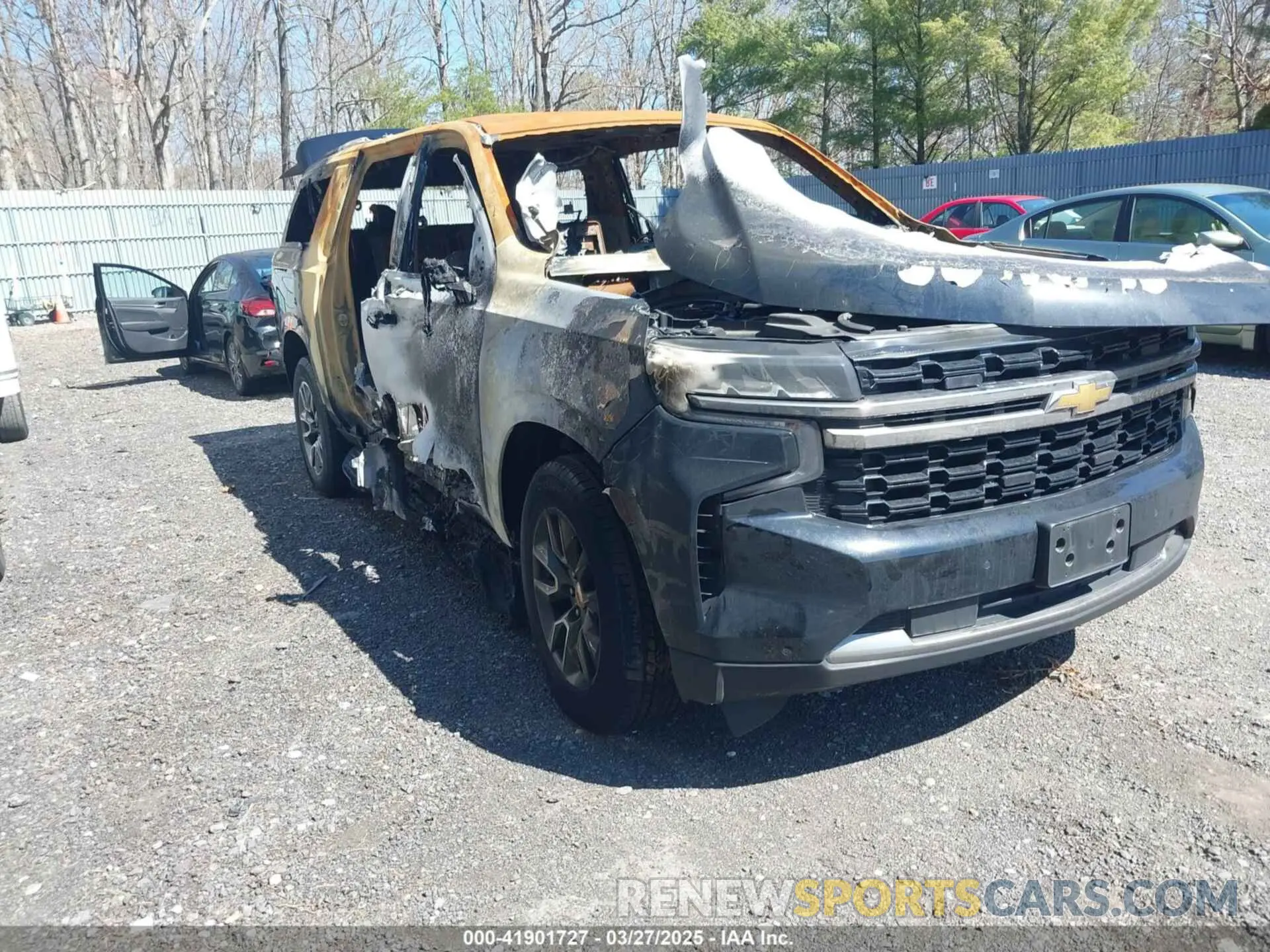 1 fotografías del automóvil dañado 1GNSKAKD1NR139735 CHEVROLET SUBURBAN 2022