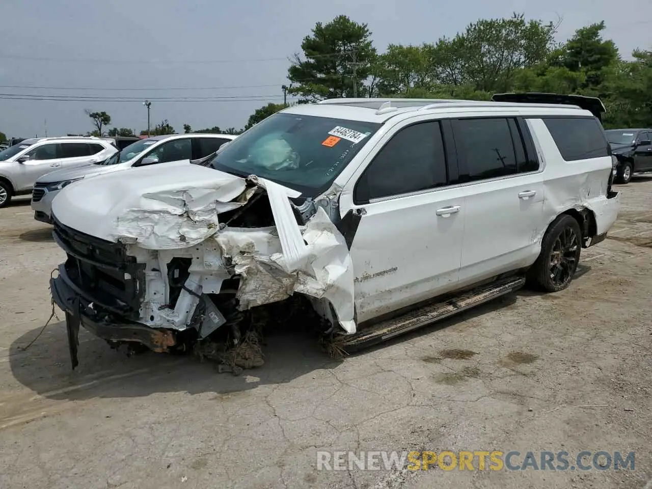 1 fotografías del automóvil dañado 1GNSKCKD2NR284746 CHEVROLET SUBURBAN 2022