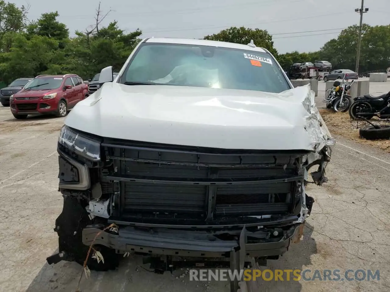 5 fotografías del automóvil dañado 1GNSKCKD2NR284746 CHEVROLET SUBURBAN 2022