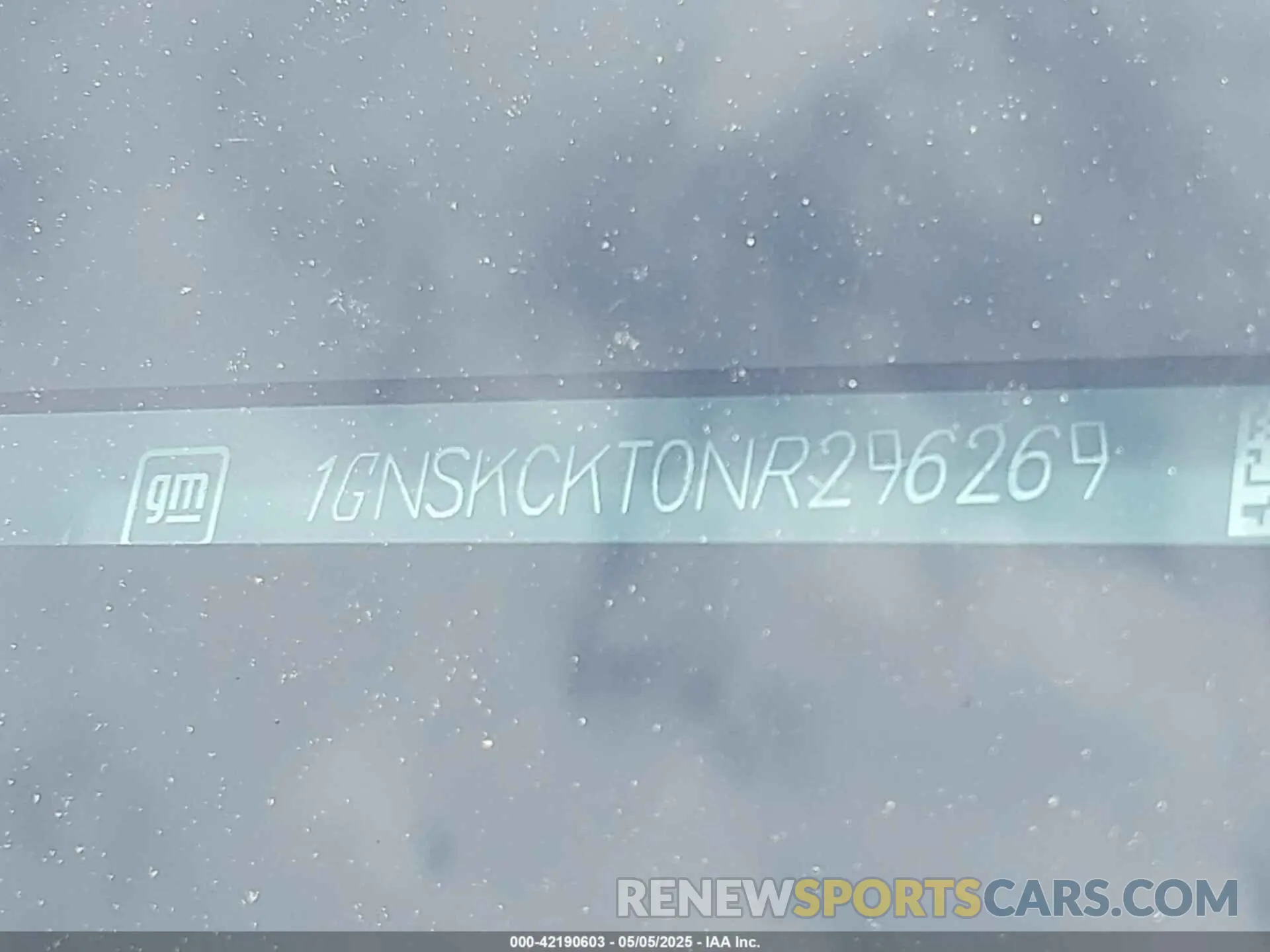 9 fotografías del automóvil dañado 1GNSKCKT0NR296269 CHEVROLET SUBURBAN 2022