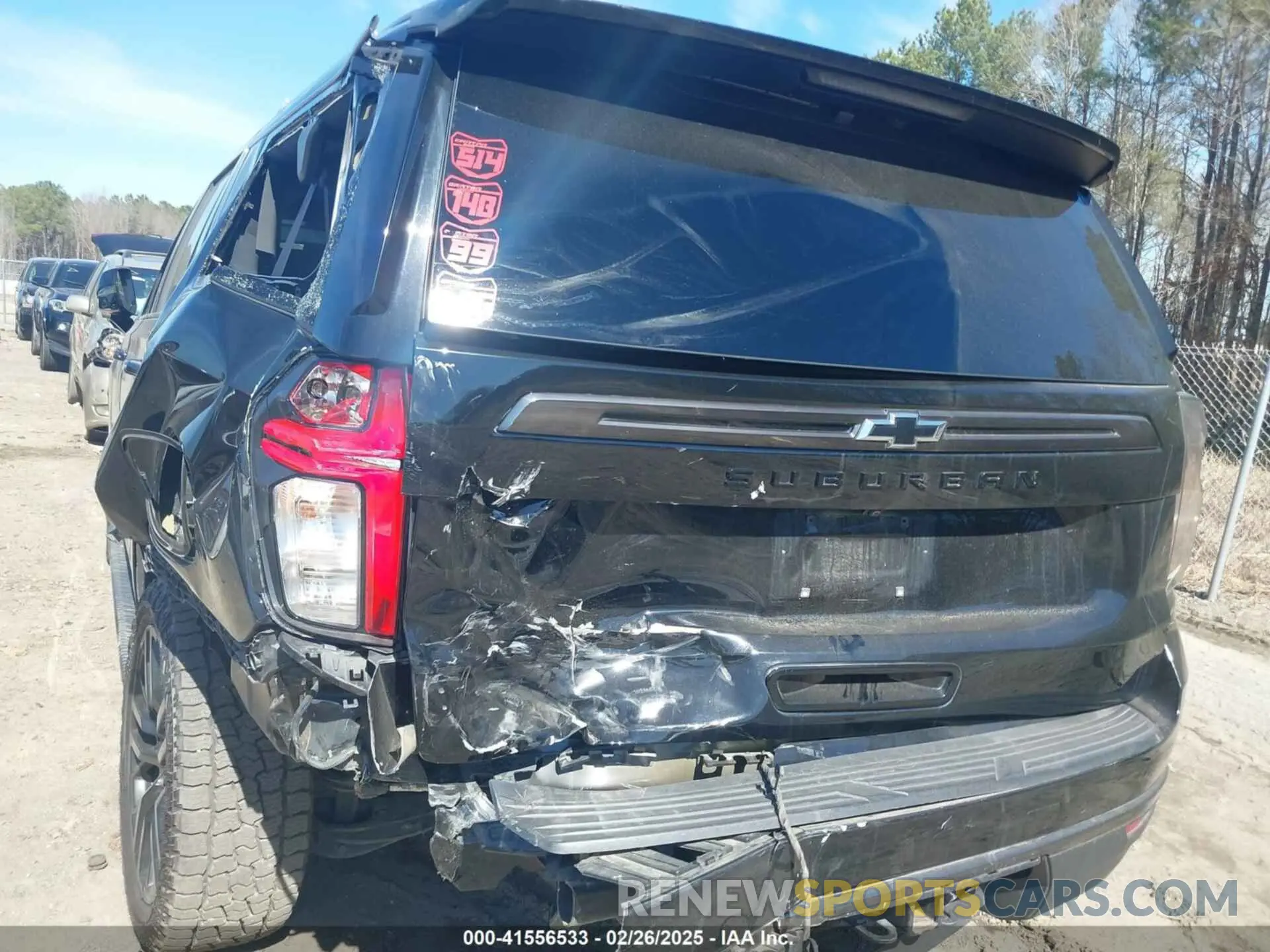 18 fotografías del automóvil dañado 1GNSKDKD5NR110949 CHEVROLET SUBURBAN 2022