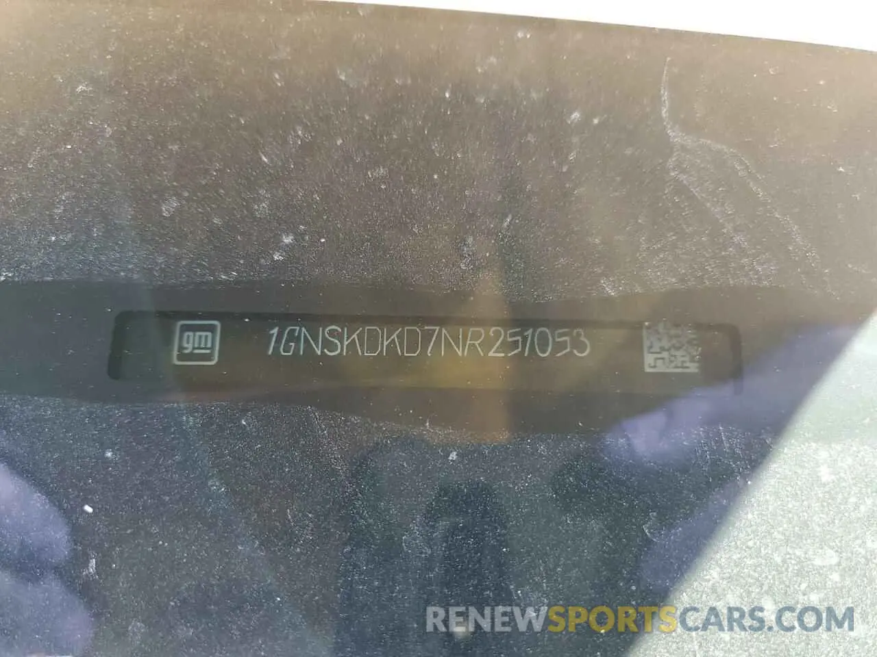 12 fotografías del automóvil dañado 1GNSKDKD7NR251053 CHEVROLET SUBURBAN 2022
