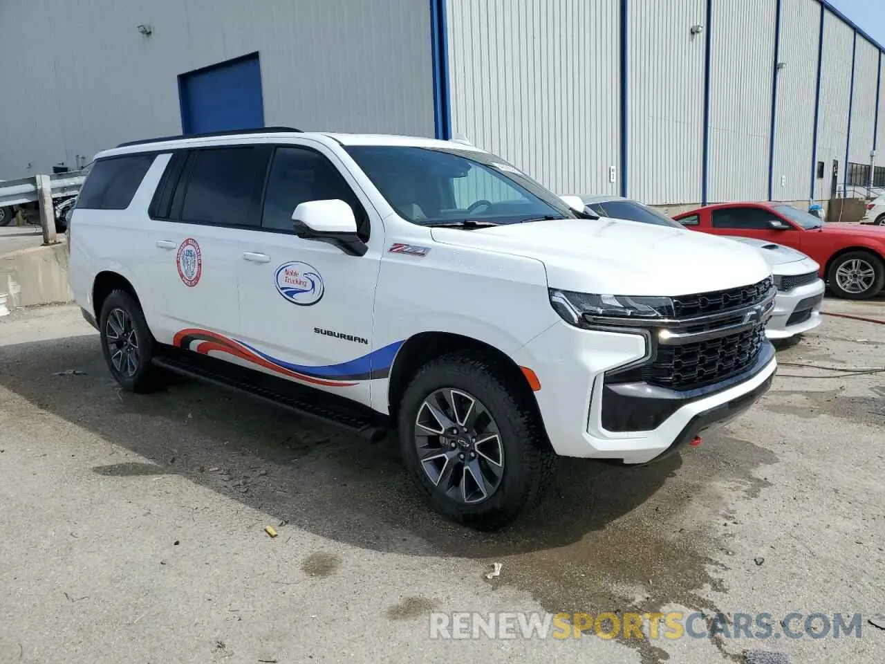 4 fotografías del automóvil dañado 1GNSKDKL3NR304015 CHEVROLET SUBURBAN 2022