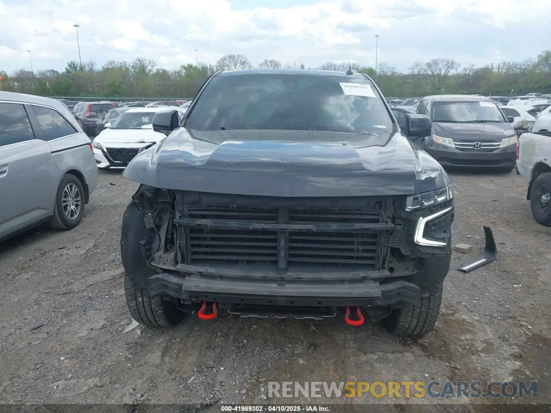 12 fotografías del automóvil dañado 1GNSKDKL5NR218592 CHEVROLET SUBURBAN 2022