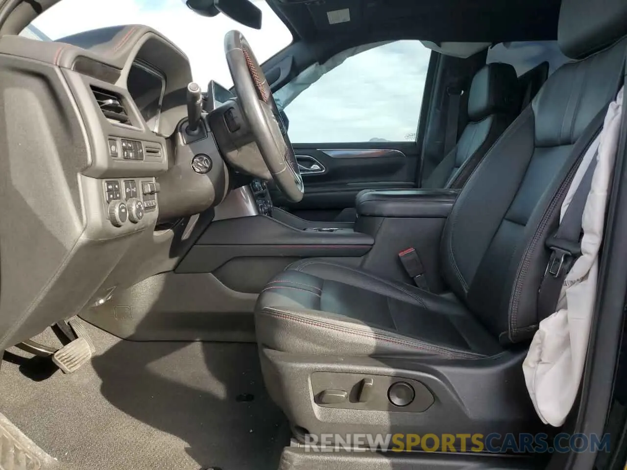 7 fotografías del automóvil dañado 1GNSKEKD0NR100738 CHEVROLET SUBURBAN 2022