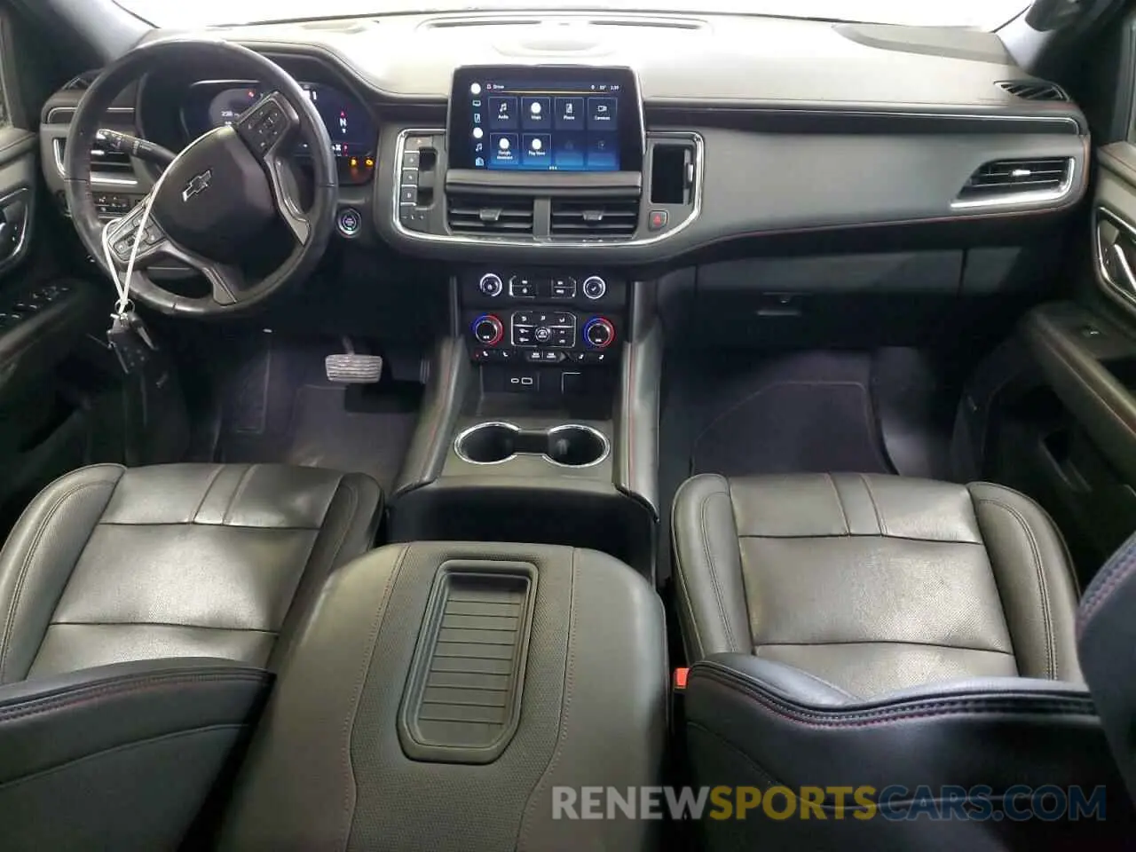 8 fotografías del automóvil dañado 1GNSKEKD4NR341895 CHEVROLET SUBURBAN 2022