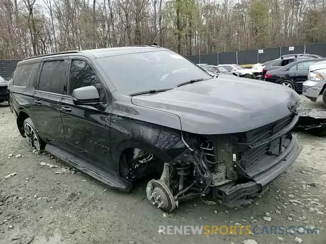 12 fotografías del automóvil dañado 1GNSKEKL0NR282092 CHEVROLET SUBURBAN 2022