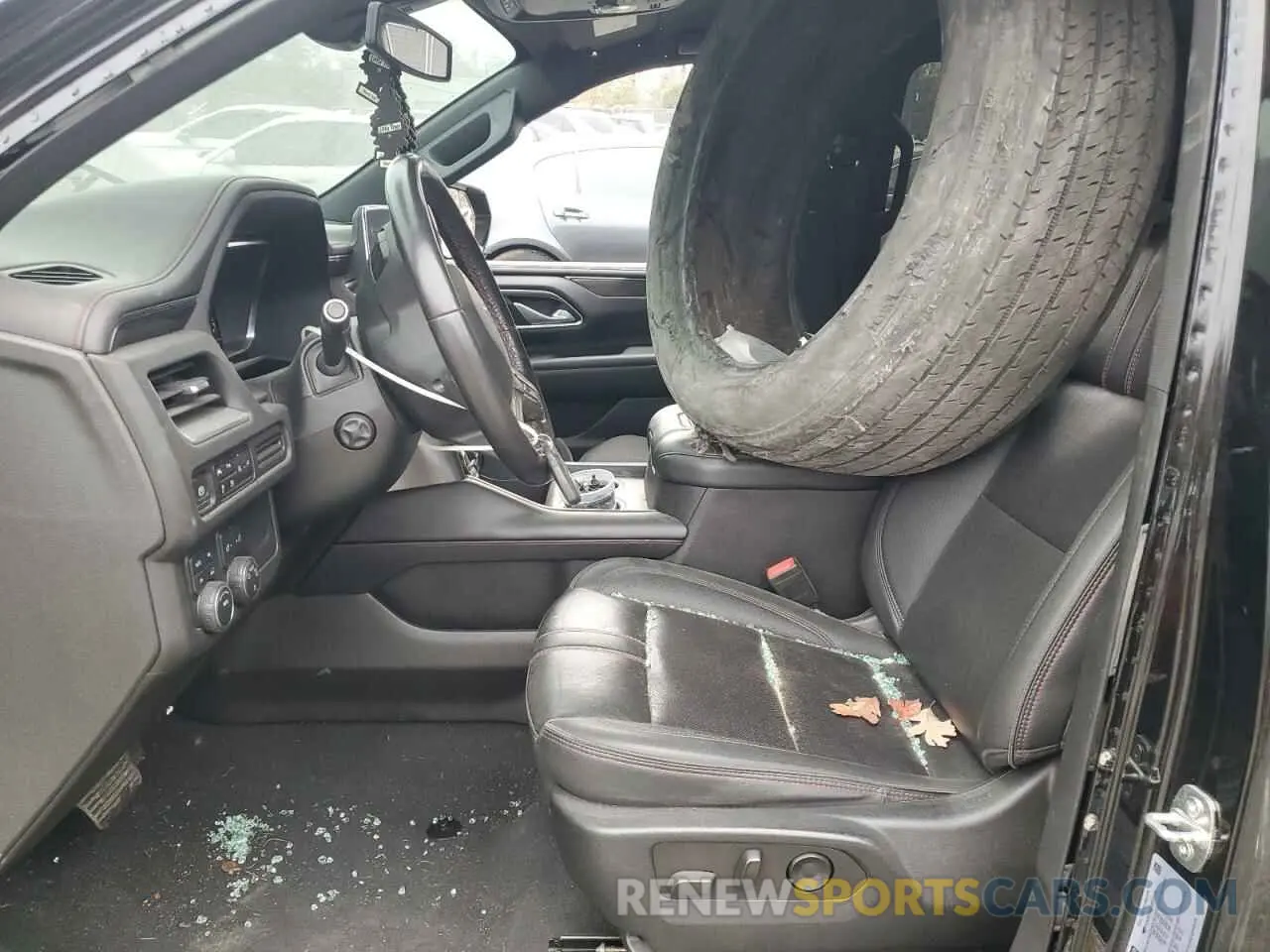 7 fotografías del automóvil dañado 1GNSKEKL0NR282092 CHEVROLET SUBURBAN 2022