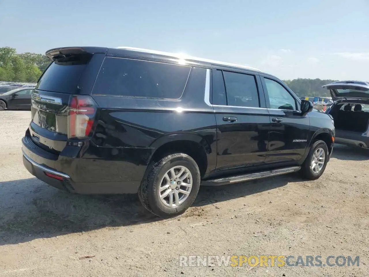 3 fotografías del automóvil dañado 1GNSCCKD1PR412085 CHEVROLET SUBURBAN 2023