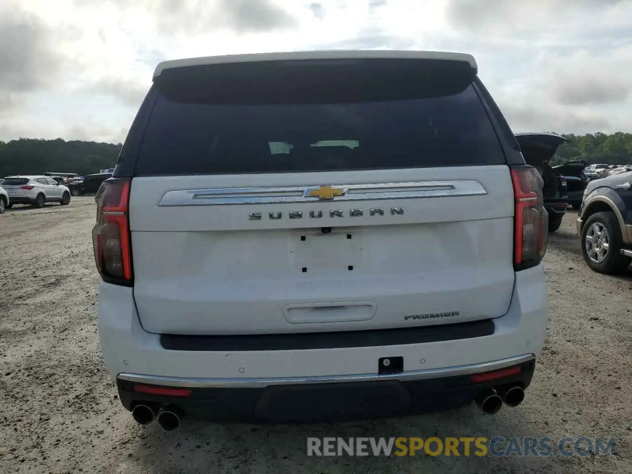 6 fotografías del automóvil dañado 1GNSCFKD0PR504435 CHEVROLET SUBURBAN 2023
