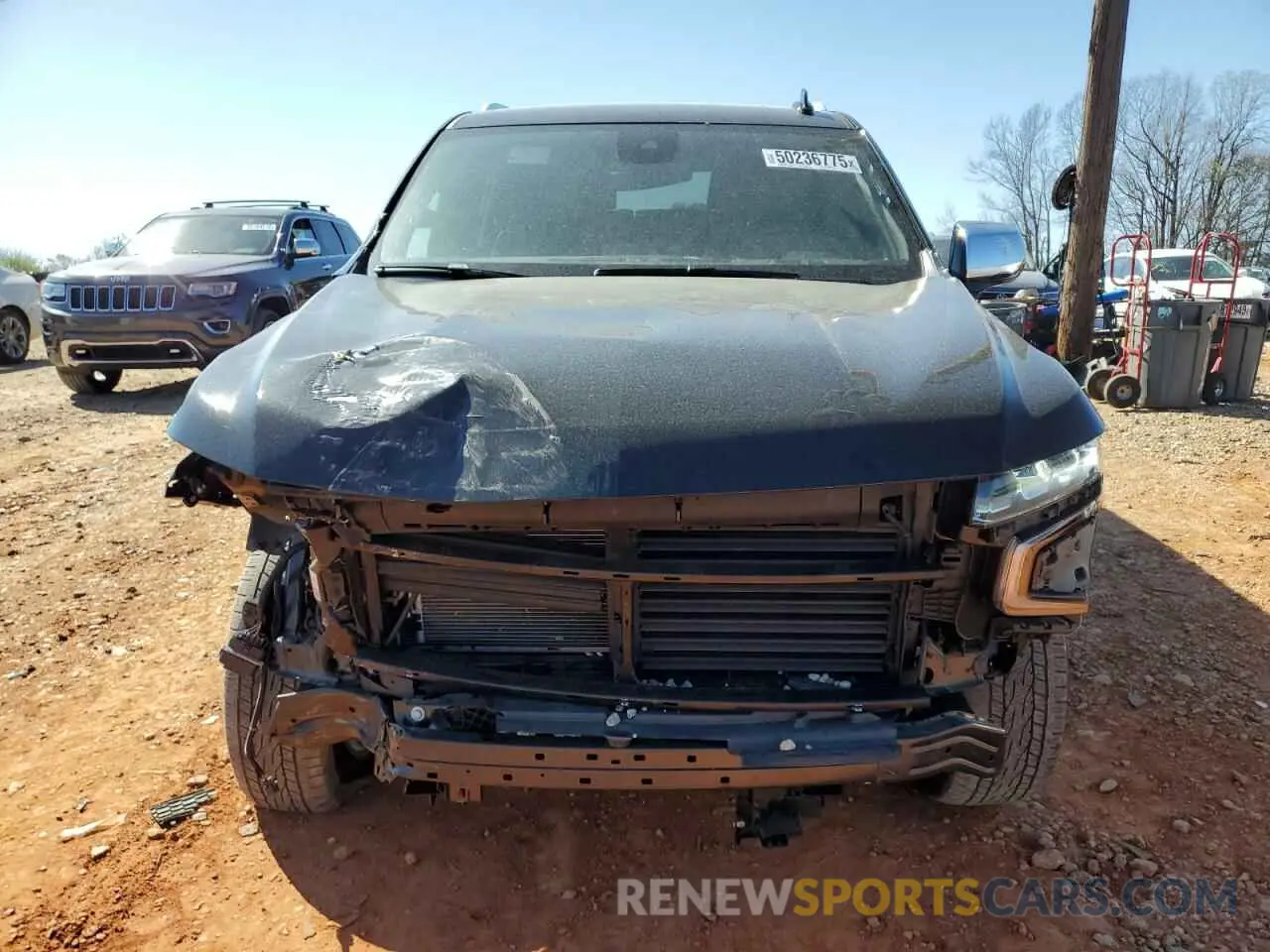 5 fotografías del automóvil dañado 1GNSCFKD1PR135410 CHEVROLET SUBURBAN 2023