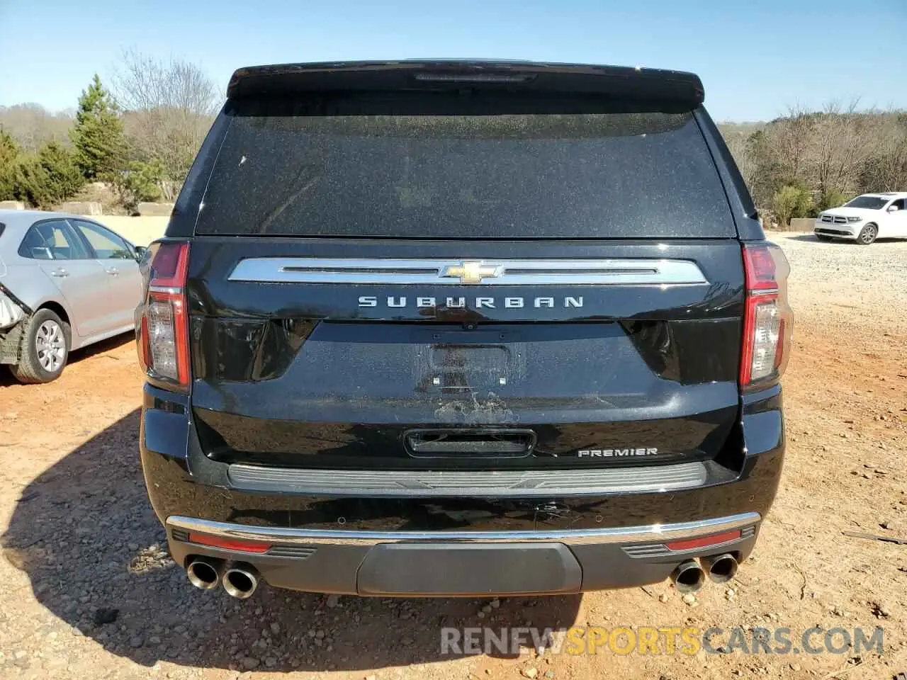 6 fotografías del automóvil dañado 1GNSCFKD1PR135410 CHEVROLET SUBURBAN 2023