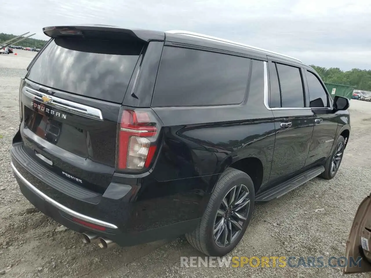3 fotografías del automóvil dañado 1GNSCFKD4PR467132 CHEVROLET SUBURBAN 2023