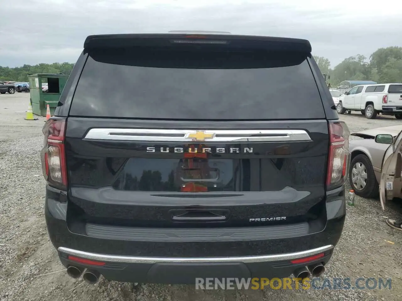 6 fotografías del automóvil dañado 1GNSCFKD4PR467132 CHEVROLET SUBURBAN 2023