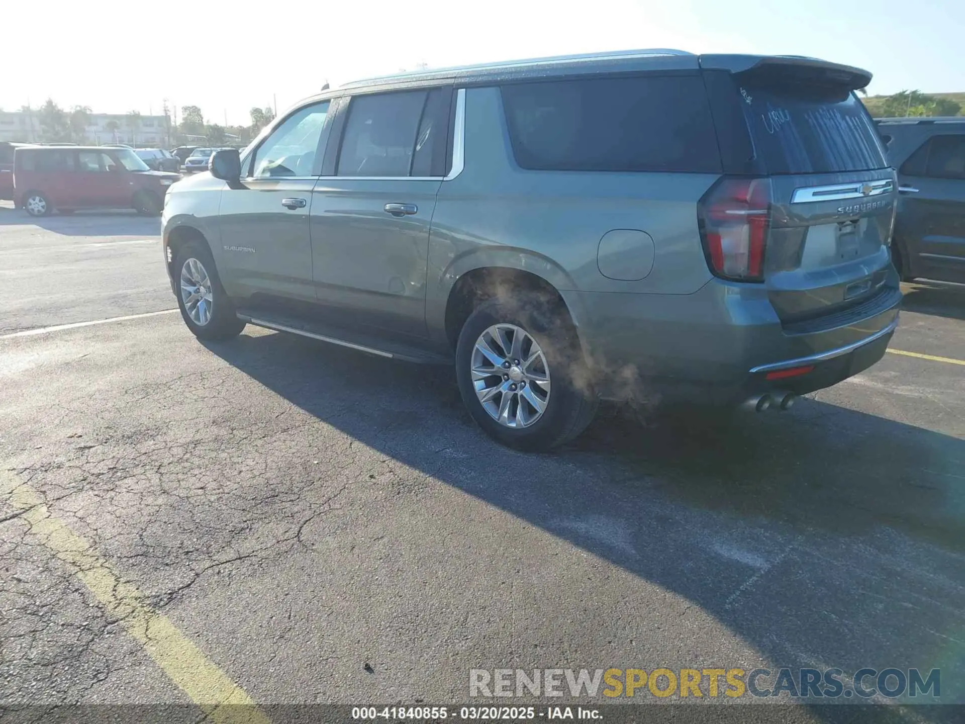 3 fotografías del automóvil dañado 1GNSCFKD6PR517741 CHEVROLET SUBURBAN 2023