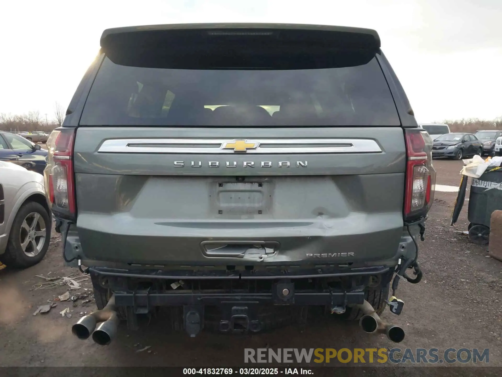 17 fotografías del automóvil dañado 1GNSCFKD7PR519997 CHEVROLET SUBURBAN 2023