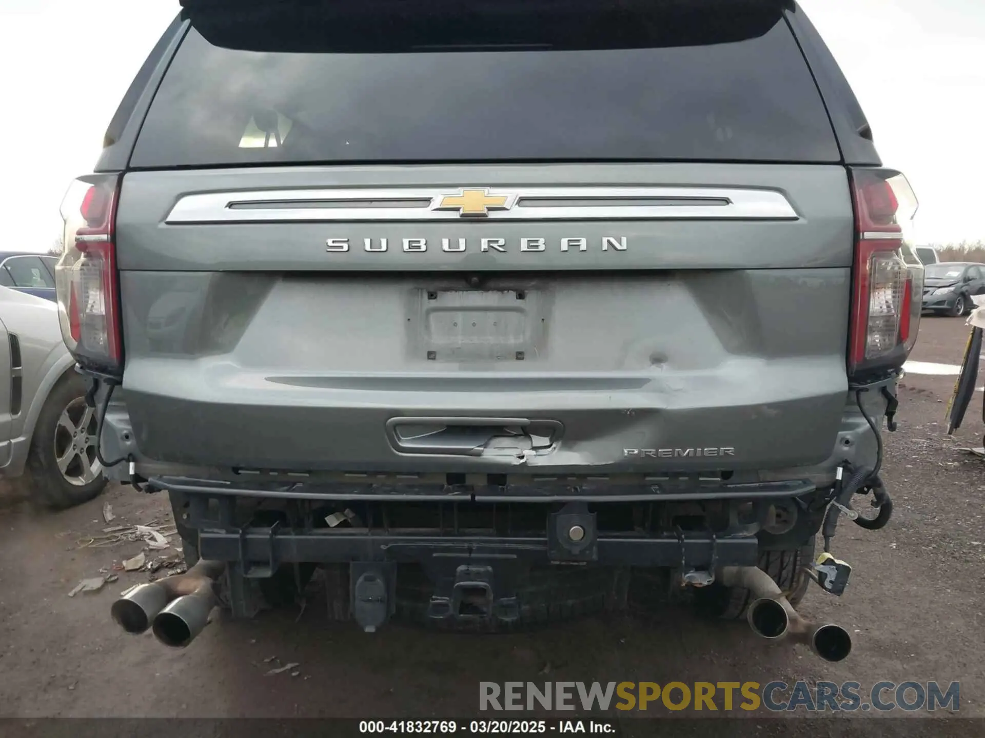 6 fotografías del automóvil dañado 1GNSCFKD7PR519997 CHEVROLET SUBURBAN 2023