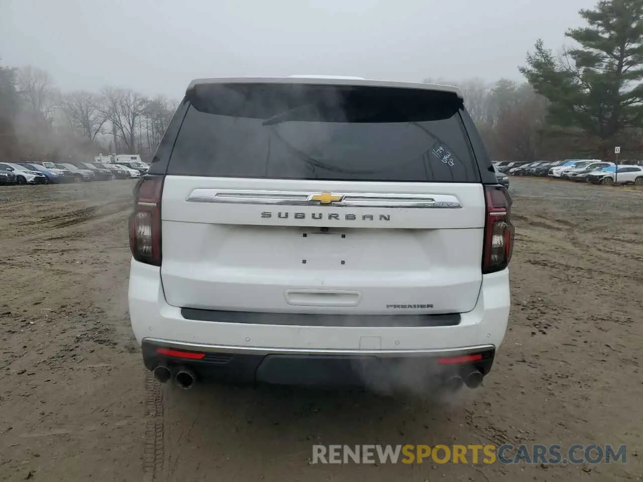 6 fotografías del automóvil dañado 1GNSCFKDXPR544957 CHEVROLET SUBURBAN 2023