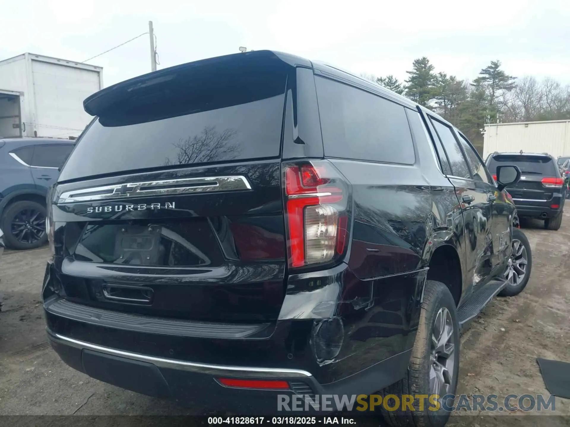 4 fotografías del automóvil dañado 1GNSKBKD7PR110930 CHEVROLET SUBURBAN 2023