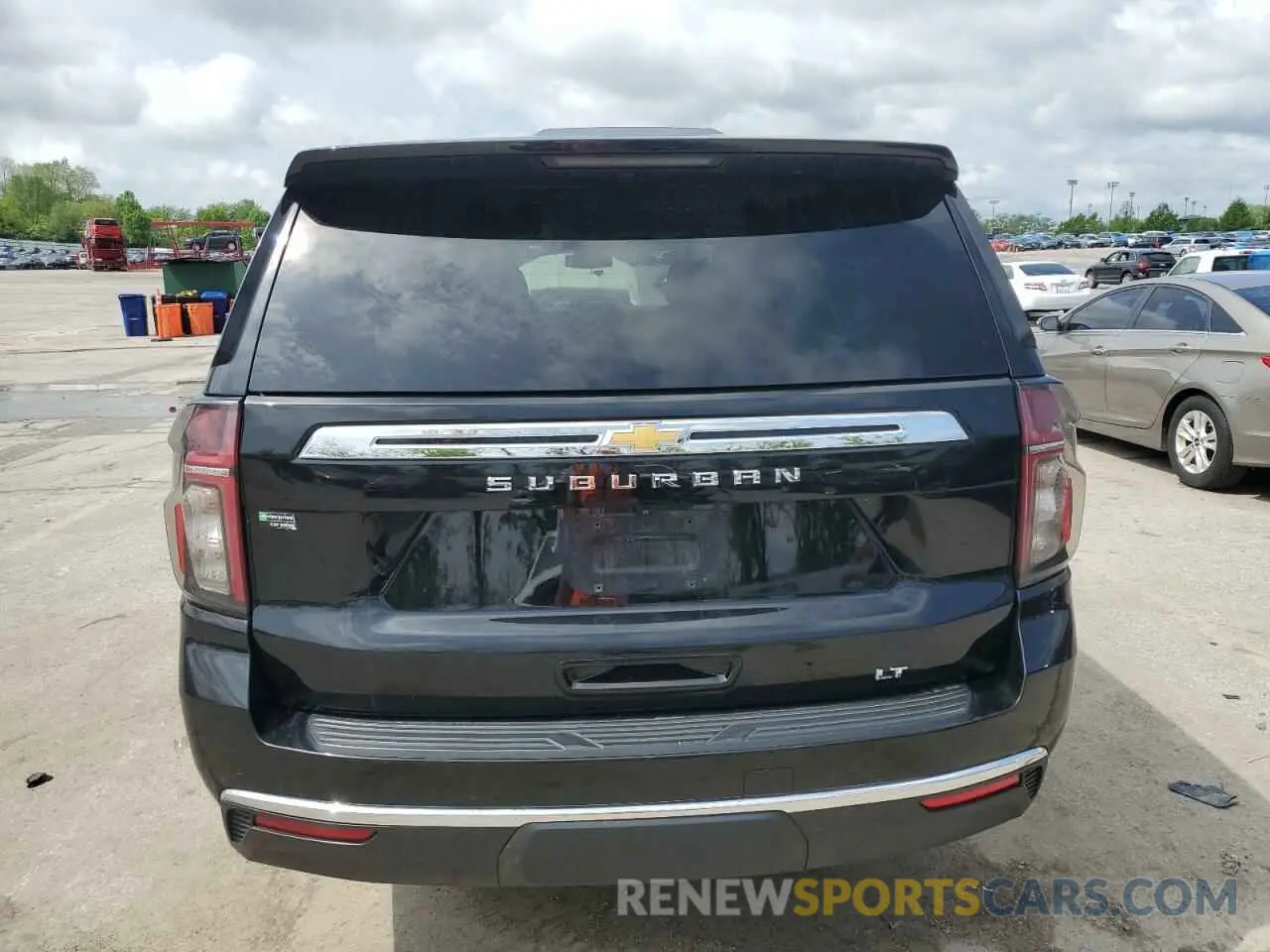 6 fotografías del automóvil dañado 1GNSKCKD2PR131240 CHEVROLET SUBURBAN 2023