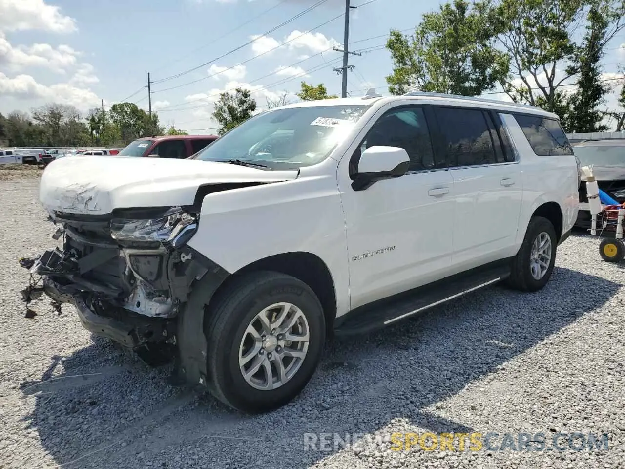 1 fotografías del automóvil dañado 1GNSKCKD4PR204186 CHEVROLET SUBURBAN 2023