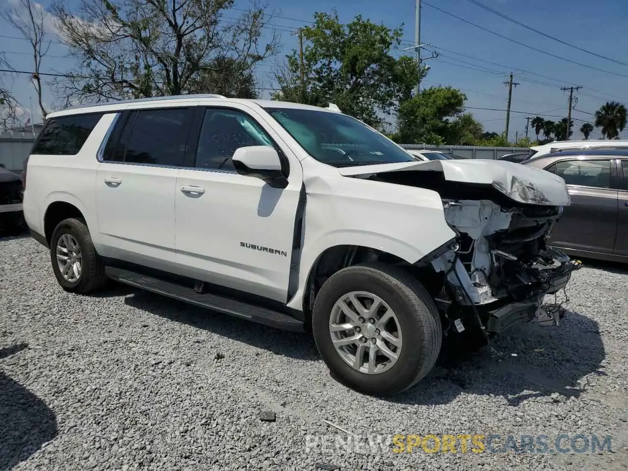 4 fotografías del automóvil dañado 1GNSKCKD4PR204186 CHEVROLET SUBURBAN 2023