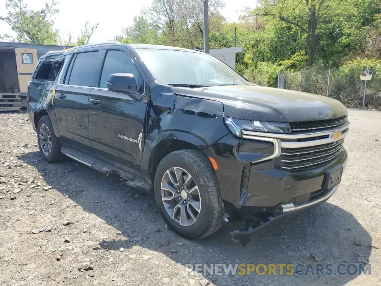 4 fotografías del automóvil dañado 1GNSKCKD4PR532997 CHEVROLET SUBURBAN 2023