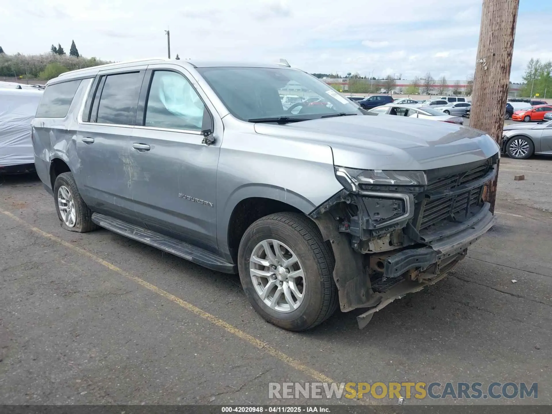 1 fotografías del automóvil dañado 1GNSKCKD6PR410867 CHEVROLET SUBURBAN 2023
