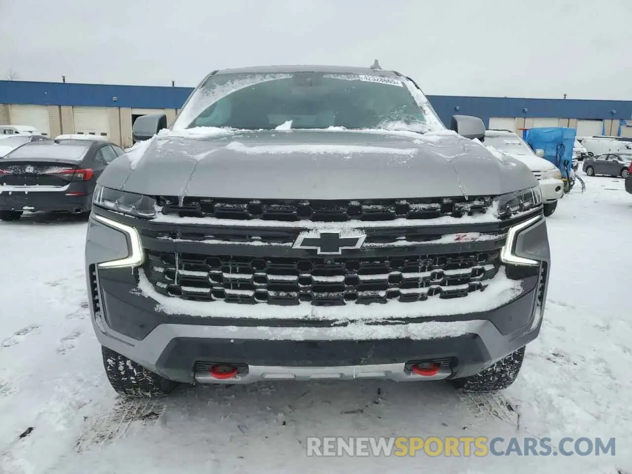 5 fotografías del automóvil dañado 1GNSKDKD4PR218370 CHEVROLET SUBURBAN 2023